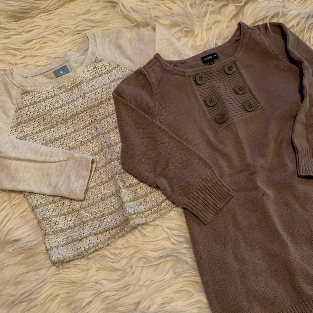 ‼️SOLD‼️ Baby Gap 3T sweater & sweater dress